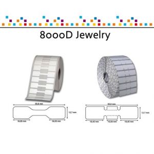 Етикети за бижута - Zebra 8000D Jewelry
