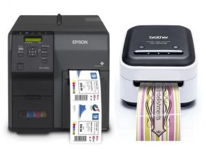 Принтери за печат на цветни етикети