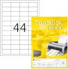 Самозалепващи етикети TopStick 8731, прави ъгли, 48.3mm х 25.4mm