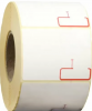Direct Thermal Labels Thermal Top for Bizerba scales, 58mm х 43mm, 1 000, Ø40mm 