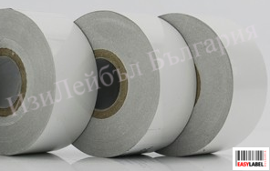 Бяло кодинг фолио - термотрансферна лента за дата устройствa, Hot Foil, 40mm x 153m