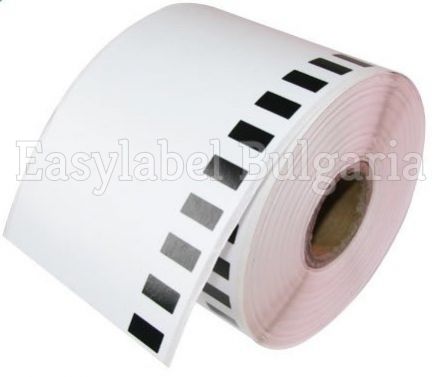 Непрекъсната бяла хартиена лента Brother DK-22225, 38mm x 30.48m (съвместими) 