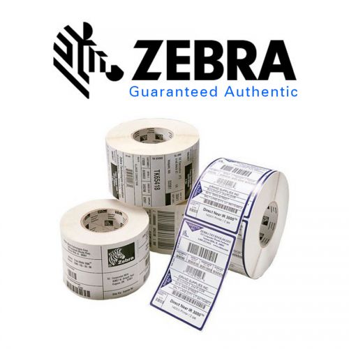 800294-605 - Zebra Thermal Transfer Economy Paper Labels 102mm x 152mm, perforated between each label, 475 Labels Per Roll, core 25mm, original