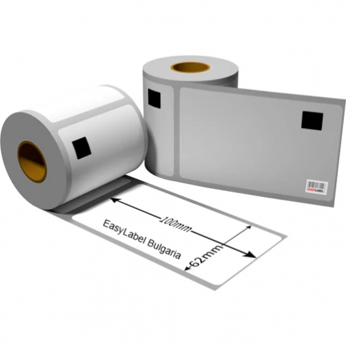 Етикети Brother DK-11202, 62mm x 100mm 