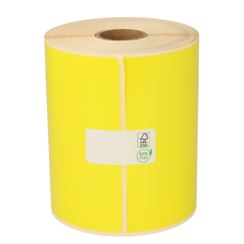 Zebra Compatible Shipping Labels, Thermal Top, 102mm x 150mm, 3 360 Labels, 25mm Core, Green, Permanent 