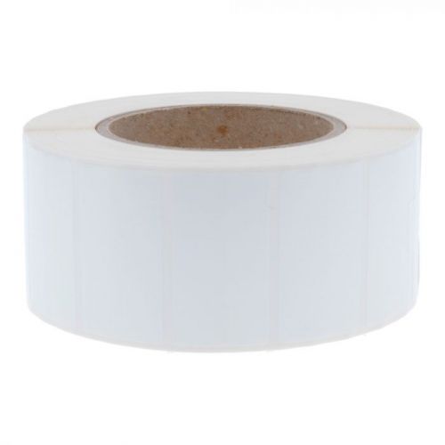 White polypropylene labels, 70mm х 40mm /1/ 1 000, Ø76mm 