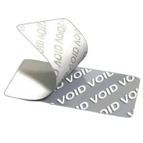 Защитни, гарaнционни етикети - silver VOID, 60mm x 30mm, 200
