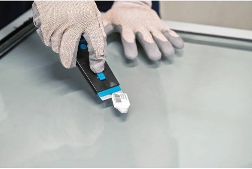 Martor Scrapex Cleany label scraper