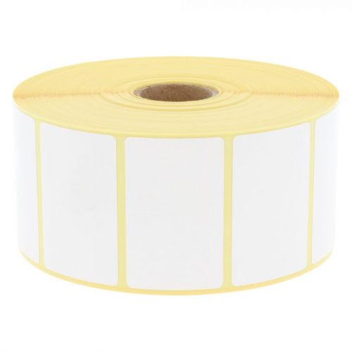 Zebra compatible Thermal Eco labels, 50mm x 30mm, 1 000, core Ø40mm