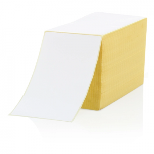 FanFold 100mm x 150mm Direct Thermal Labels - Perforated