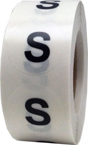 Прозрачни кръгли eтикети за РЪСТОВИ МАРКИ S, с черен надпис, Ø10mm
