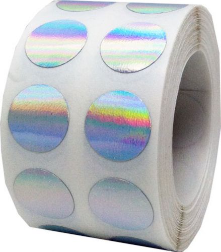 Shimmer labels - самозалепващ се кръгъл стикер от PVC фолио, Ø25mm, 6 000бр