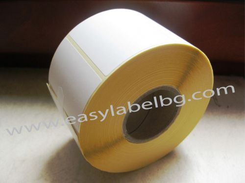 50 Rolls White Direct Thermal Labels, 47mm x 61.50mm /1/ 250, core Ø25mm 