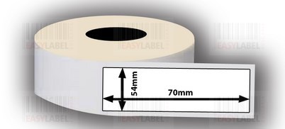 Съвместими SEIKO SLP-DRL етикети, Multi Purpose Labels, 54mm x 70mm, бели