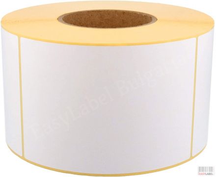 Roll of Labels 105 x 148 mm paper – 1127 Labels, Thermal Transfer Label Printer Roll, white, permanent haftend Outside Wound On 76 mm (3 Inch Core)