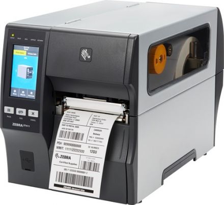Етикетен термотрансферен баркод принтер Zebra ZT411 