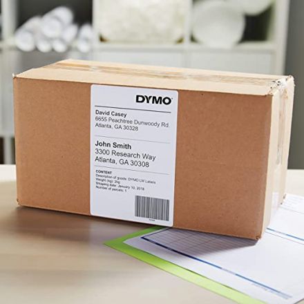 Етикети Dymo Authentic 11352, 104mm x 159mm, бели