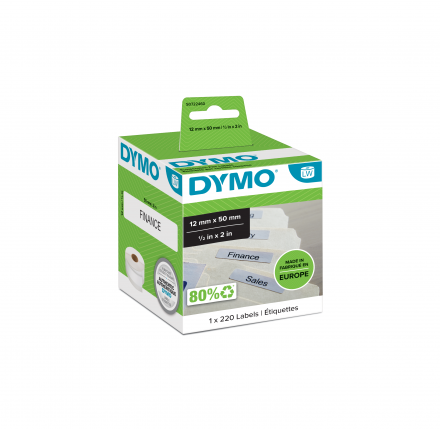 Етикети Dymo Authentic S0904980, 104mm x 159mm, бели