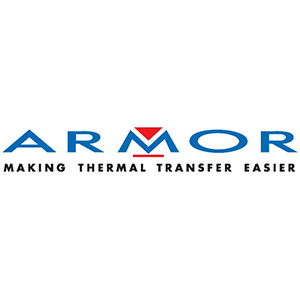 Резинова термотрансферна лента Inkanto ARMOR AXR 7+, 110mm x 74m, 