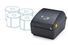 Стартов пакет Econt - Принтер Zebra ZD220D + 5 ролки етикети 100m x 90mm,  3 500