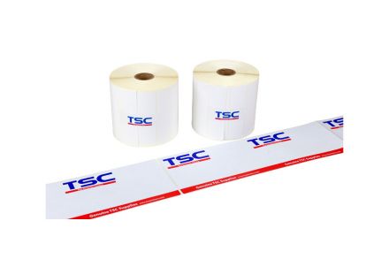 Съвместими етикети TSC 38-T105148-10LF, 105mm x 148mm, шпула 25mm
