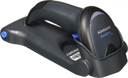 Баркод скенер Datalogic QuickScan Lite QW2100, 1D, USB, kit (USB), black