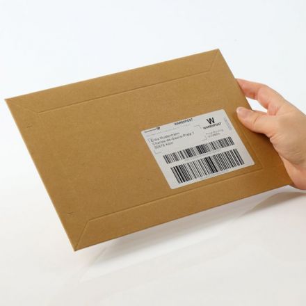 DHL 910-300-815 Common Label White Direct Thermal Labels, 100mm x 70mm, 1 000, core Ø76mm