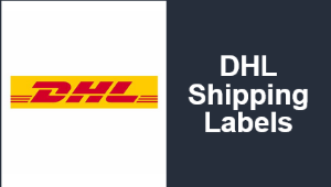 Логистични/Транспортни термо етикети DHL 910-300-815 Common Label, 100mm x 70mm, 500 бр., Ø40mm 