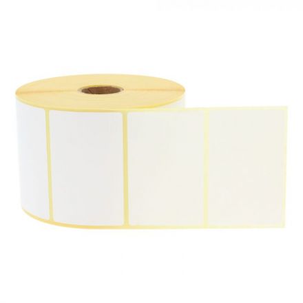 White Direct Thermal Eco Labels, 65mm x 30mm, 2 000 Labels, 25mm Core