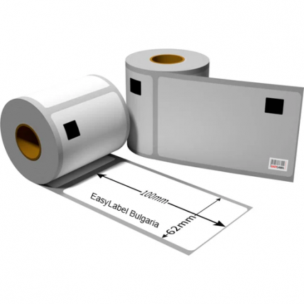 Brother Compatible DK-11202 Roll Standard Shipping Labels, 300 labels per roll, Black on White 