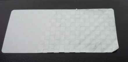 Seal  Labels Silver Checkerboard 50.8mm x 25.4mm, 200