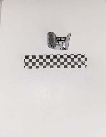 Seal  Labels Silver Checkerboard 50.8mm x 25.4mm, 200