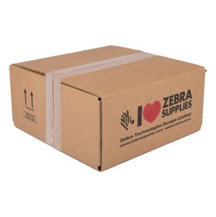 Термотрансферна лента Zebra 2100 Wax High Performance 02100BK17445, Черна, 174mm x 450m