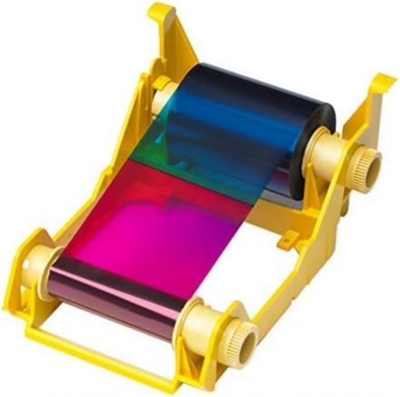 Термотрансферна лента Zebra 800033-340 YMCKO Full Colour Eco Ribbon - 280 Prints for ZXP Series 3 Card Printer