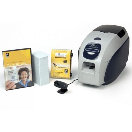 Термотрансферна лента Zebra 800033-340 YMCKO Full Colour Eco Ribbon - 280 Prints for ZXP Series 3 Card Printer