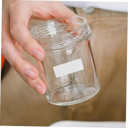 White Direct Thermal Top Labels 12mm x 30mm