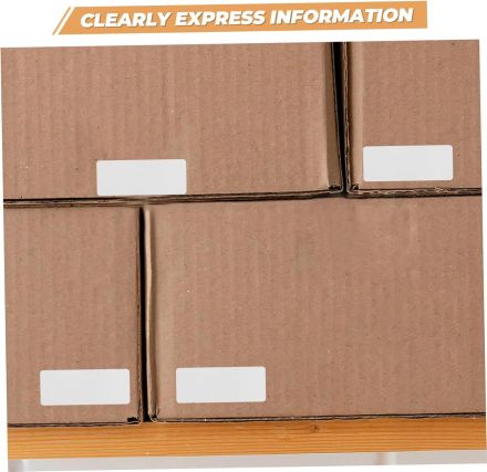 White Direct Thermal Top Labels 12mm x 30mm
