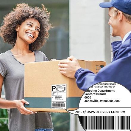 Shipping labels, Thermal Eco, 105 x 148 mm, 275, Ø40mm