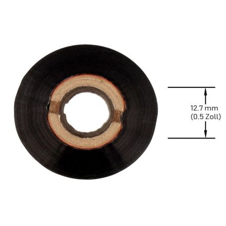 Armor AXR 7+, T47318IO resin ribbon 110mm x 74m, 0.5" core diameter, ink side out