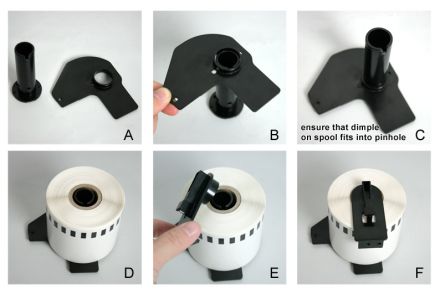Compatible Reusable Label Holder 11201 for Brother DK Compatible Labels