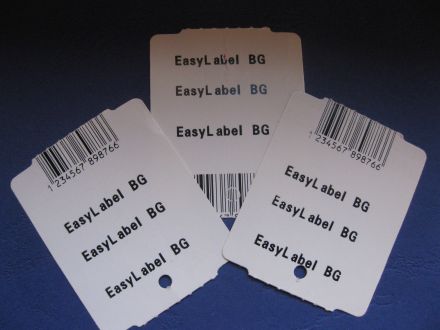 Eтикети за дрехи от картон 48mm X 60mm