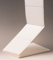 Самозлепващи етикети на ролка за допечатване, бели от хартия, 60mm x 40mm /1/ 4 000, Ø76mm  