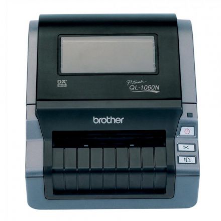 Етикетен принтер Brother QL-1060N Label printer (QL1060NYJ1). Печат с ширина до 102mm + безплатна стойка за многократна употреба