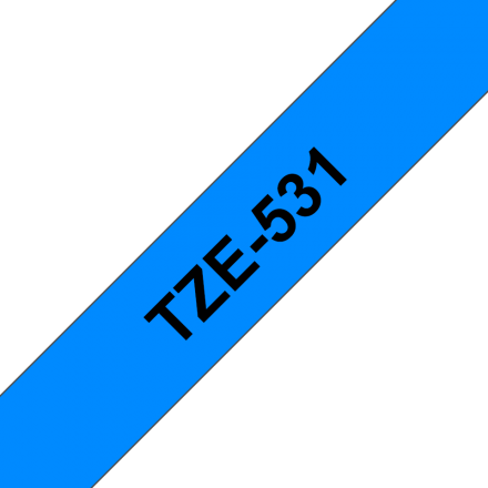Съвместим Brother TZe-531 Tape Black on Blue Laminated 12mm
