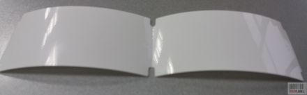 Eтикети от  PVC(PET), бели, 45mm x 90mm, 1 000бр.