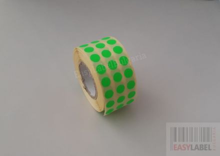 SELF-ADHESIVE LABEL ROLL, Coloured, Ø10mm, 32 000 